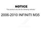 Front Rear Suspension Stabilizer Bar Link Kit For 2006-2010 INFINITI M35 KTR-102160