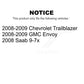 Front Rear Suspension Stabilizer Bar Link Kit For Chevrolet Trailblazer GMC Envoy Saab 9-7x KTR-102216