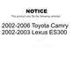 Front Lower Rearward Suspension Control Arm Bushing Pair For Toyota Camry Lexus ES300 KTR-102229