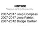 Rear Suspension Trailing Arm Bushing Pair For Jeep Patriot Compass Dodge Caliber KTR-102283