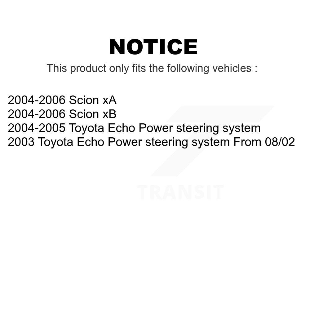 Front Suspension Ball Joint And Tie Rod End Kit For Scion xB xA Toyota Echo KTR-102311