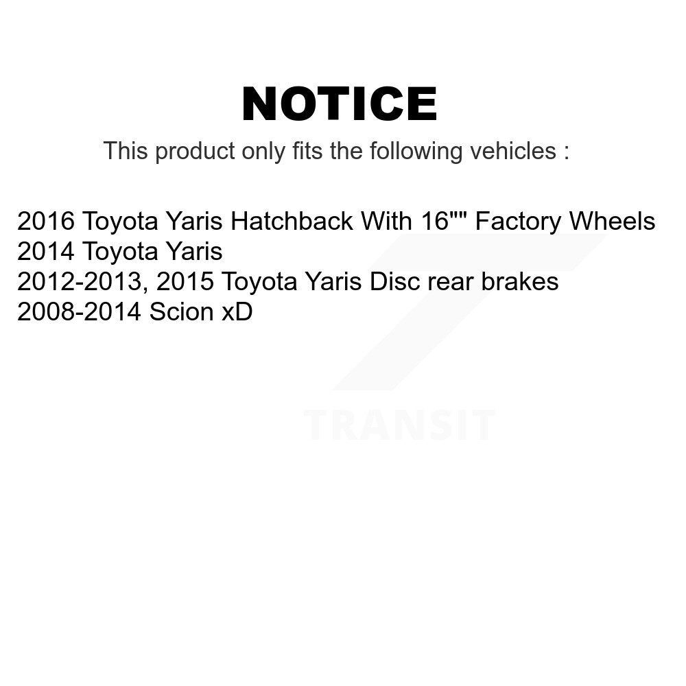 Front Suspension Ball Joint And Tie Rod End Kit For Toyota Yaris Scion xD KTR-102312