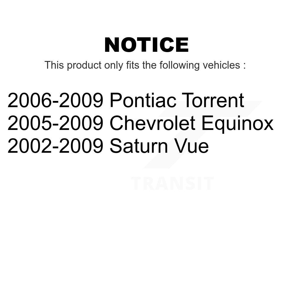 Front Suspension Ball Joint And Tie Rod End Kit For Saturn Vue Chevrolet Equinox Pontiac Torrent KTR-102345