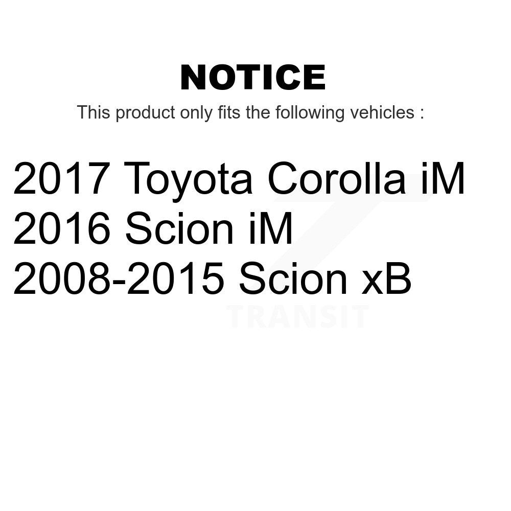 Front Suspension Ball Joint And Tie Rod End Kit For Scion xB Toyota Corolla iM KTR-102447