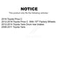 Front Suspension Ball Joint And Tie Rod End Kit For Toyota Yaris Prius C KTR-102461