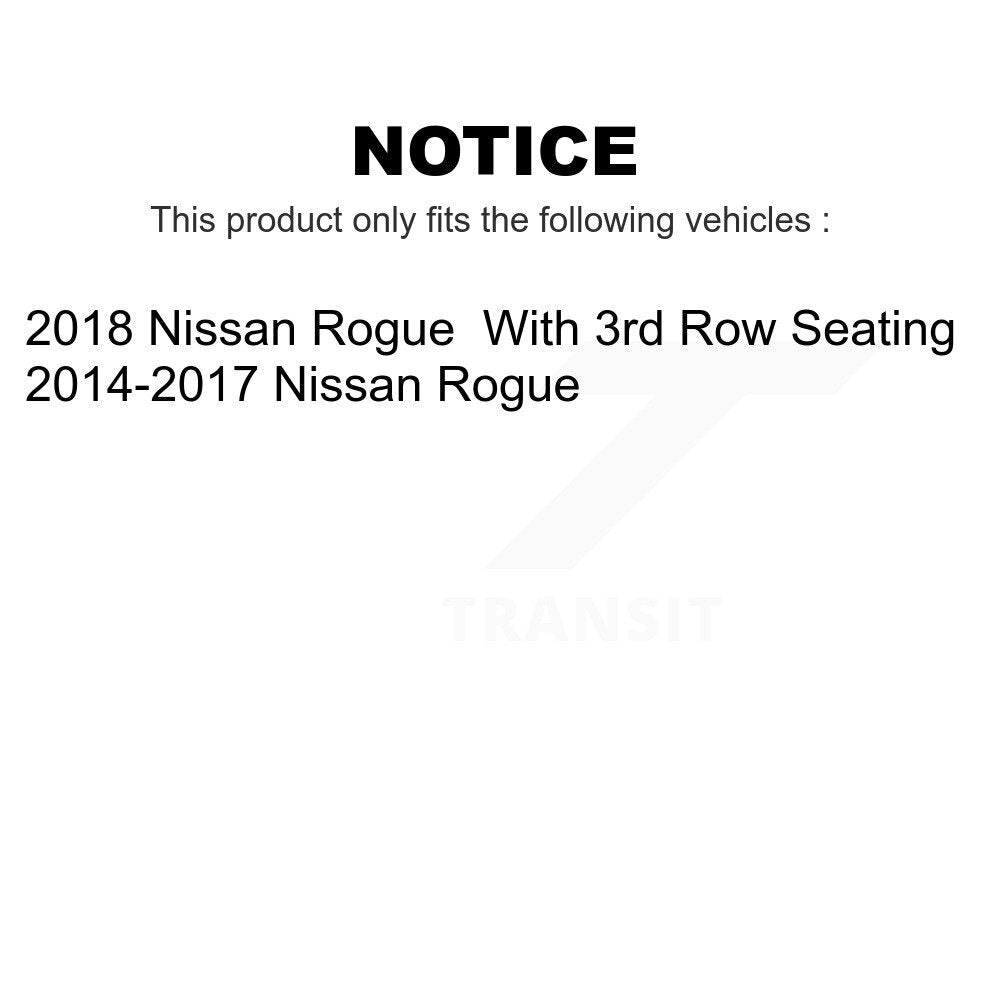 Front Suspension Ball Joint And Tie Rod End Kit For Nissan Rogue KTR-102463