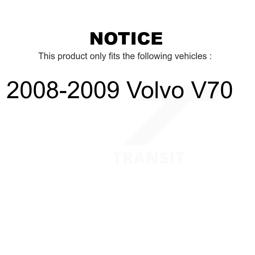 Front Suspension Ball Joint And Tie Rod End Kit For 2008-2009 Volvo V70 KTR-102521