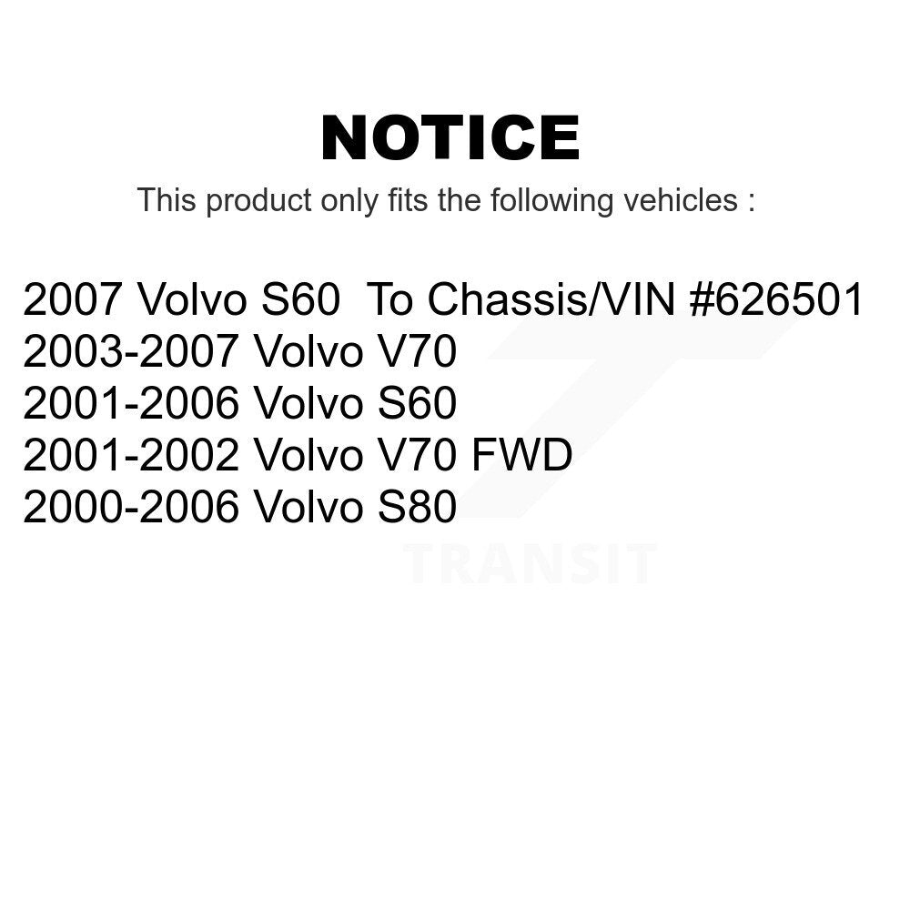 Front Suspension Ball Joint And Tie Rod End Kit For Volvo S60 V70 S80 KTR-102523