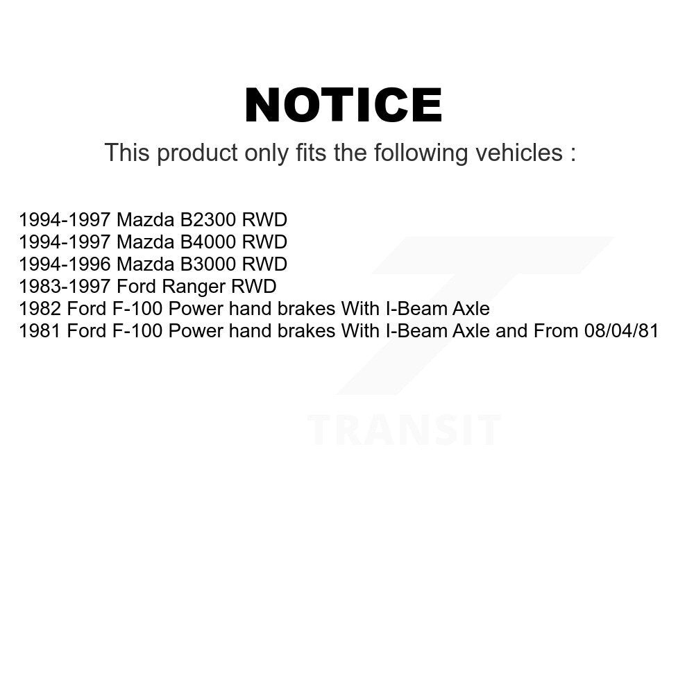 Front Suspension Ball Joint And Tie Rod End Kit For Ford Ranger Mazda B2300 B4000 F-100 B3000 KTR-102530