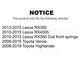 Front Suspension Control Arm Assembly And Tie Rod End Kit For Toyota Highlander Lexus RX350 Venza RX450h KTR-102698