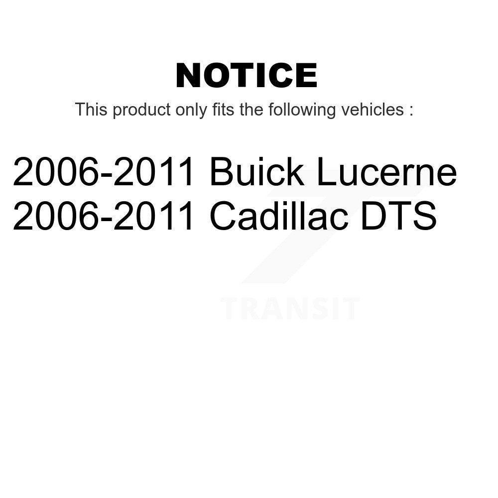 Front Suspension Control Arm Assembly And Tie Rod End Kit For 2006-2011 Buick Lucerne Cadillac DTS KTR-102799