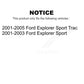 Front Suspension Control Arm Assembly And Tie Rod End Kit For Ford Explorer Sport Trac KTR-102852