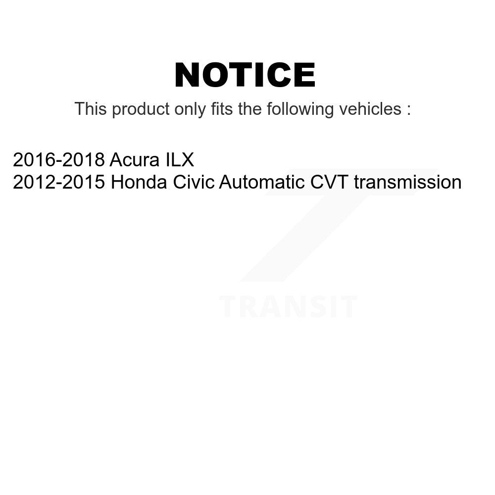Front Lower Forward Suspension Control Arm Bushing Pair For Honda Civic Acura ILX KTR-102932