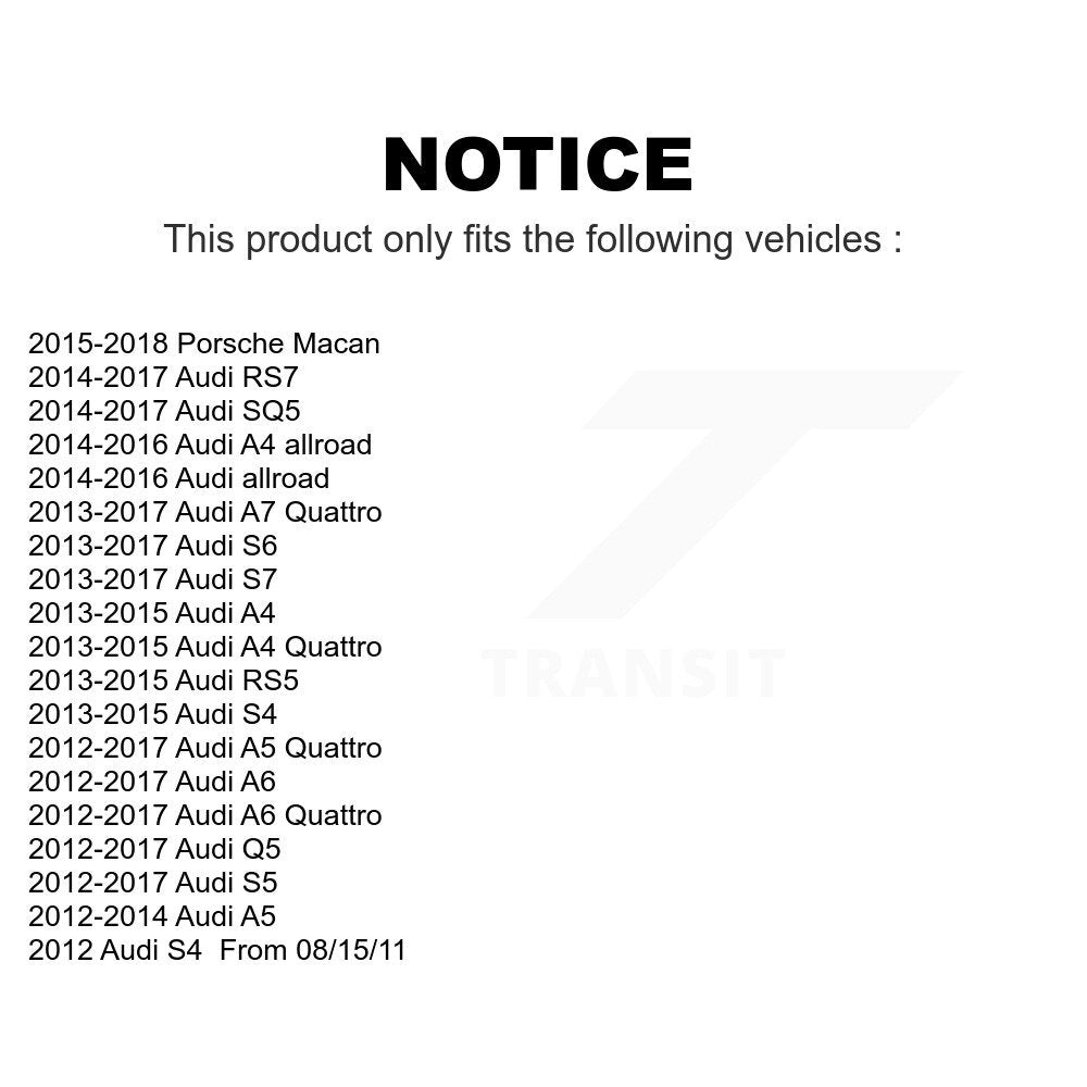 Front Suspension Ball Joints Pair For Audi Q5 A6 Quattro Porsche Macan A4 A5 A7 S5 S4 SQ5 allroad S6 S7 RS5 RS7 KTR-103047