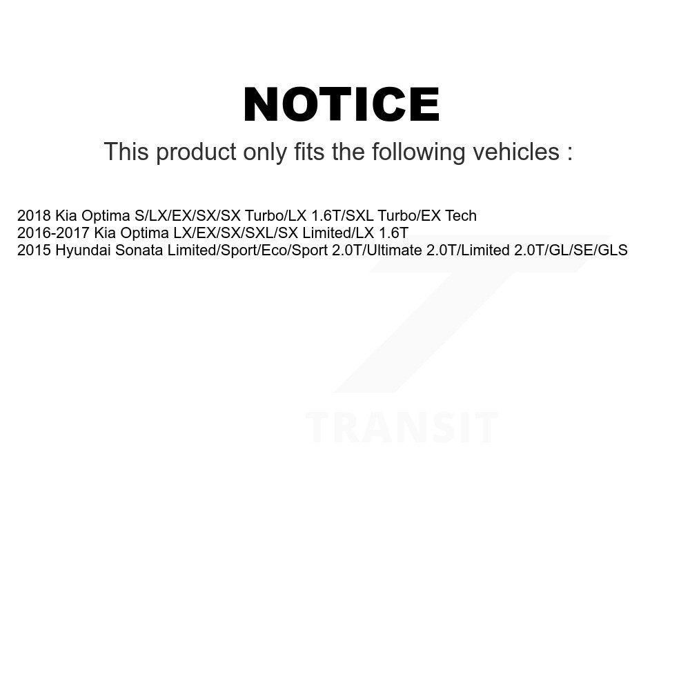 Front Suspension Control Arm Assembly And Tie Rod End Kit For Kia Optima Hyundai Sonata KTR-103113