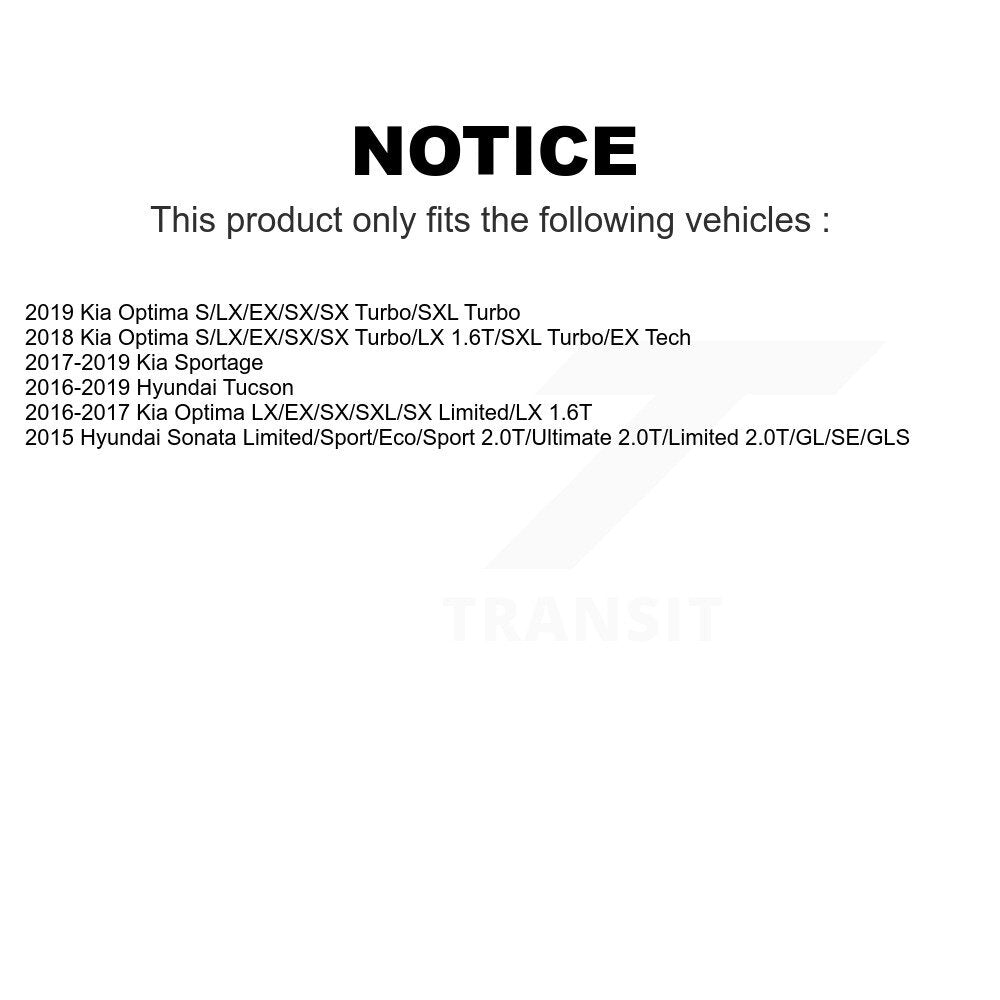 Front Suspension Control Arm And Ball Joint Assembly Kit For Hyundai Kia Tucson Optima Sportage Sonata KTR-103152