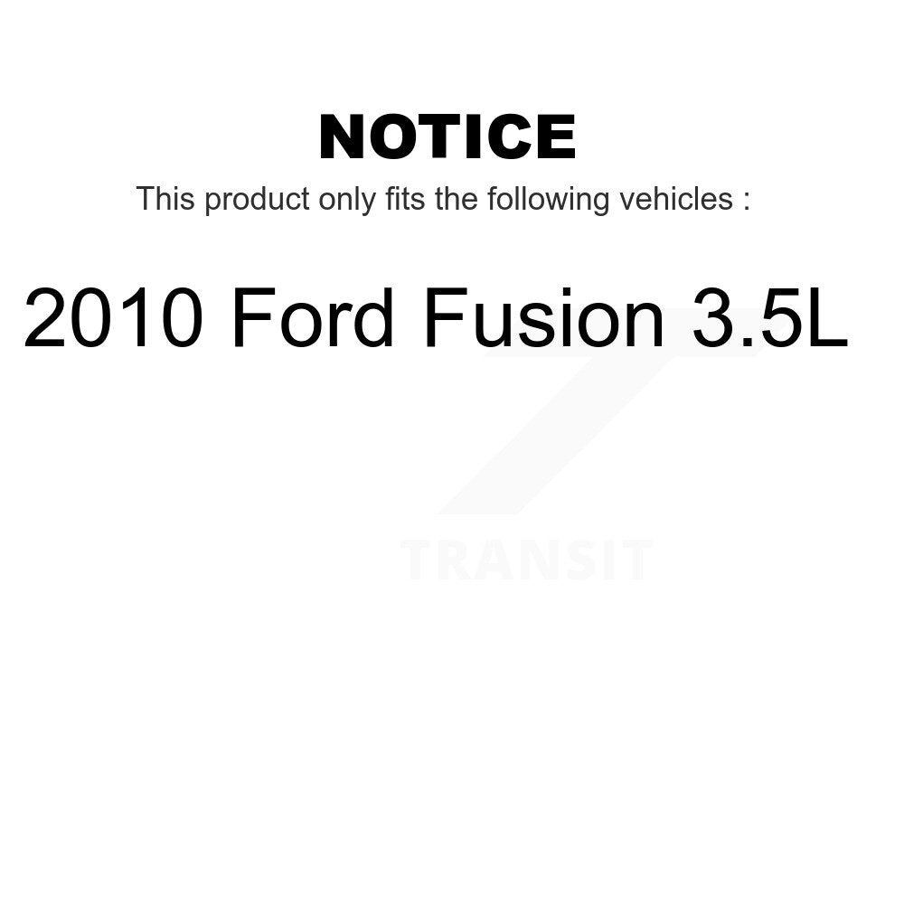 Front Suspension Control Arm And Ball Joint Assembly Steering Tie Rod End Stabilizer Bar Link Kit (8Pc) For 2010 Ford Fusion 3.5L KTR-103256