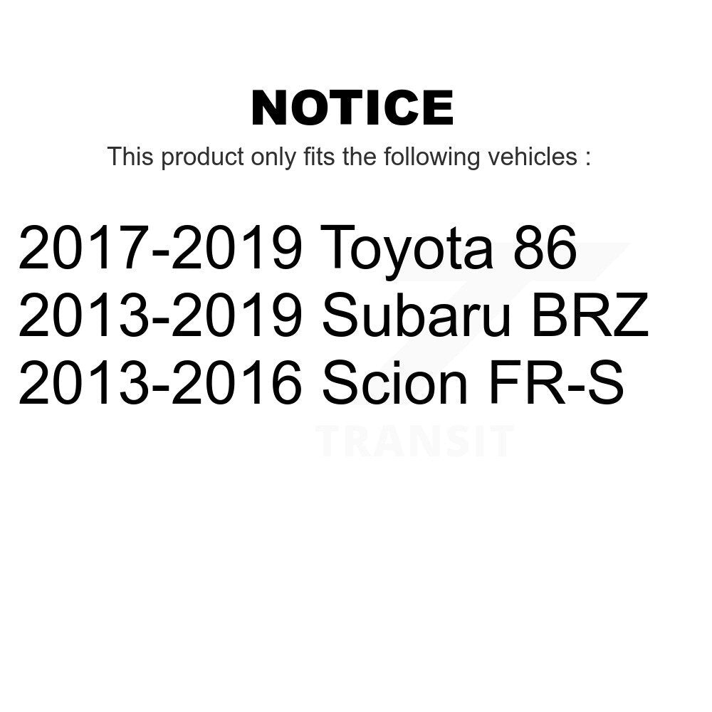 Front Suspension Stabilizer Bar Link Pair For Scion FR-S Subaru BRZ Toyota 86 KTR-103272