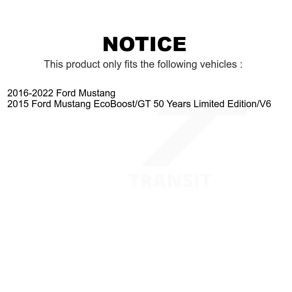 Front Rear Suspension Stabilizer Bar Link Kit For Ford Mustang KTR-103290