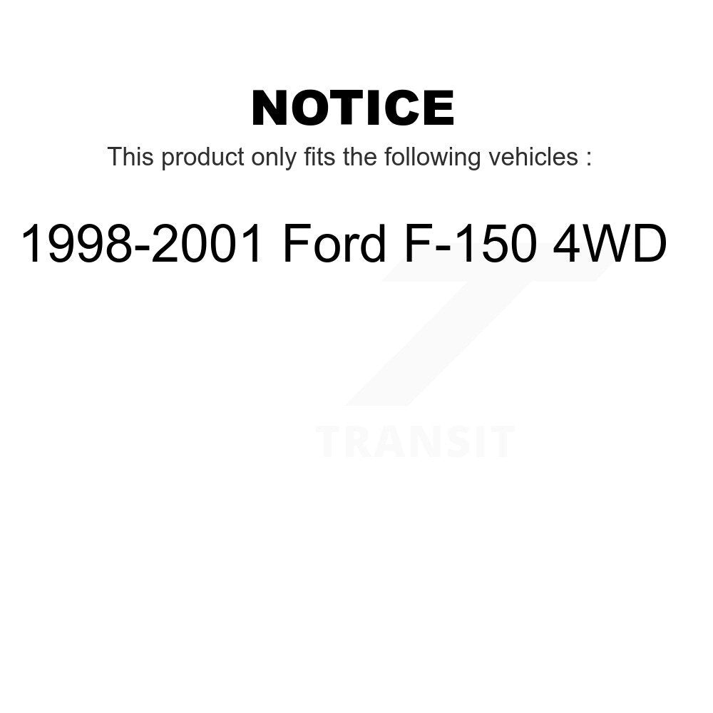 Front Suspension Control Arm And Ball Joint Assembly Stabilizer Bar Link Kit For 1998-2001 Ford F-150 4WD KTR-103639