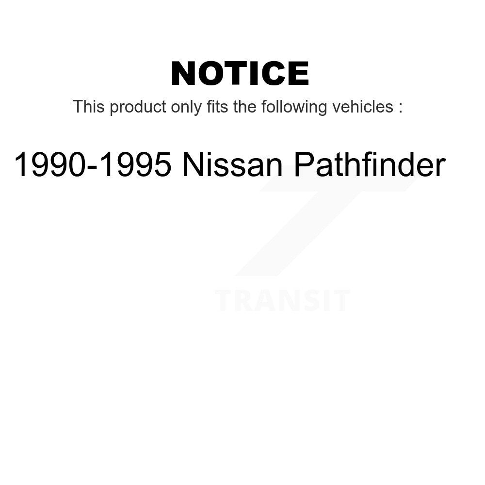 Front Rear Suspension Stabilizer Bar Link Kit For 1990-1995 Nissan Pathfinder KTR-103719