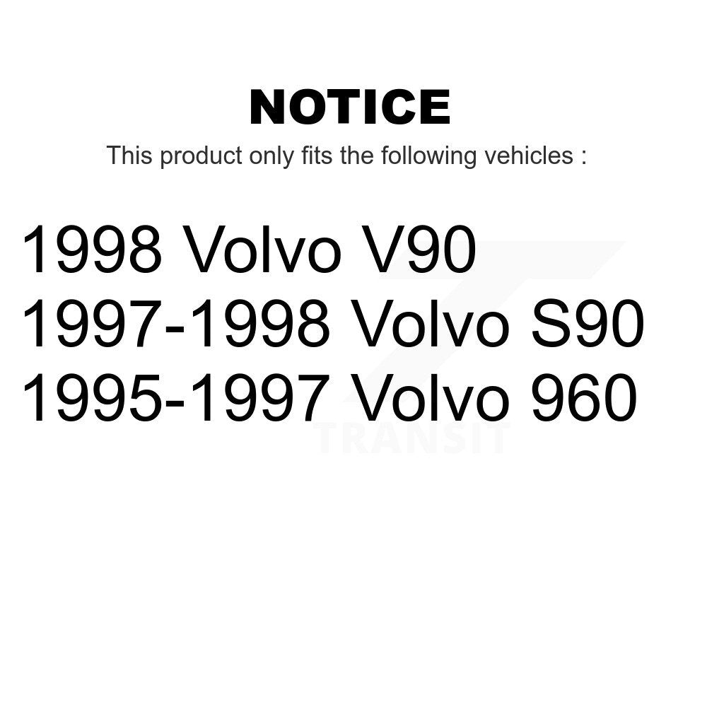 Front Steering Tie Rod End Kit For Volvo 960 S90 V90 KTR-103768