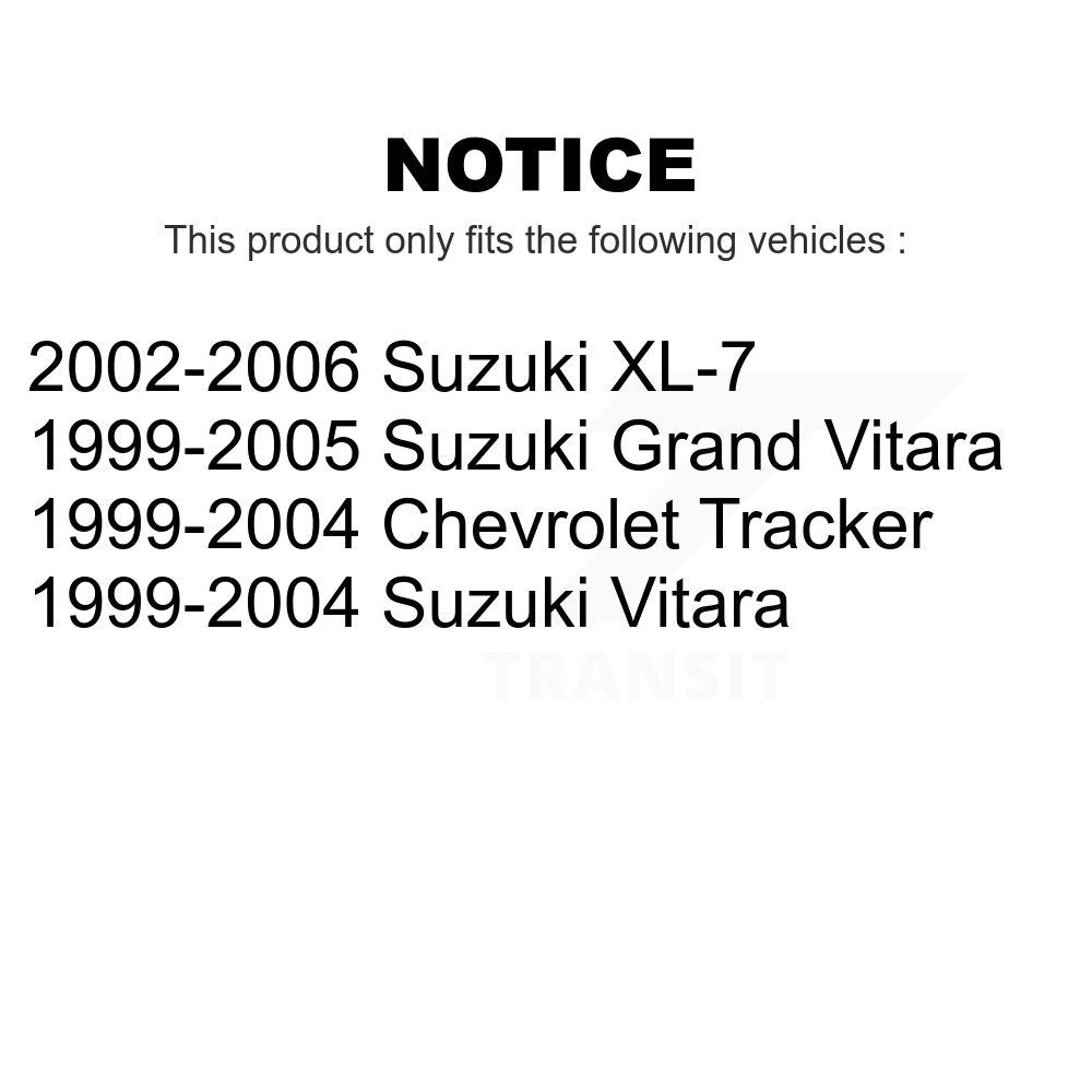 Front Steering Tie Rod End Kit For Suzuki Chevrolet Tracker XL-7 Grand Vitara KTR-103832