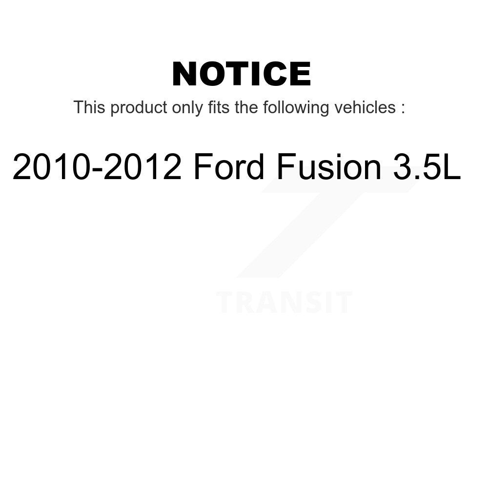 Front Steering Tie Rod End Kit For 2010-2012 Ford Fusion 3.5L KTR-103854