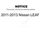 Front Steering Tie Rod End Kit For 2011-2013 Nissan LEAF KTR-103889