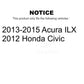 Front Suspension Control Arm And Ball Joint Assembly Kit For Honda Civic Acura ILX KTR-104097