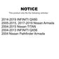 Front Suspension Control Arm And Ball Joint Assembly Stabilizer Bar Link Kit For Nissan Titan Armada INFINITI QX80 QX56 Pathfinder TITAN KTR-104104