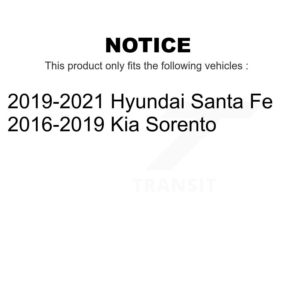 Rear Suspension Stabilizer Bar Link Kit For Kia Sorento Hyundai Santa Fe KTR-104157