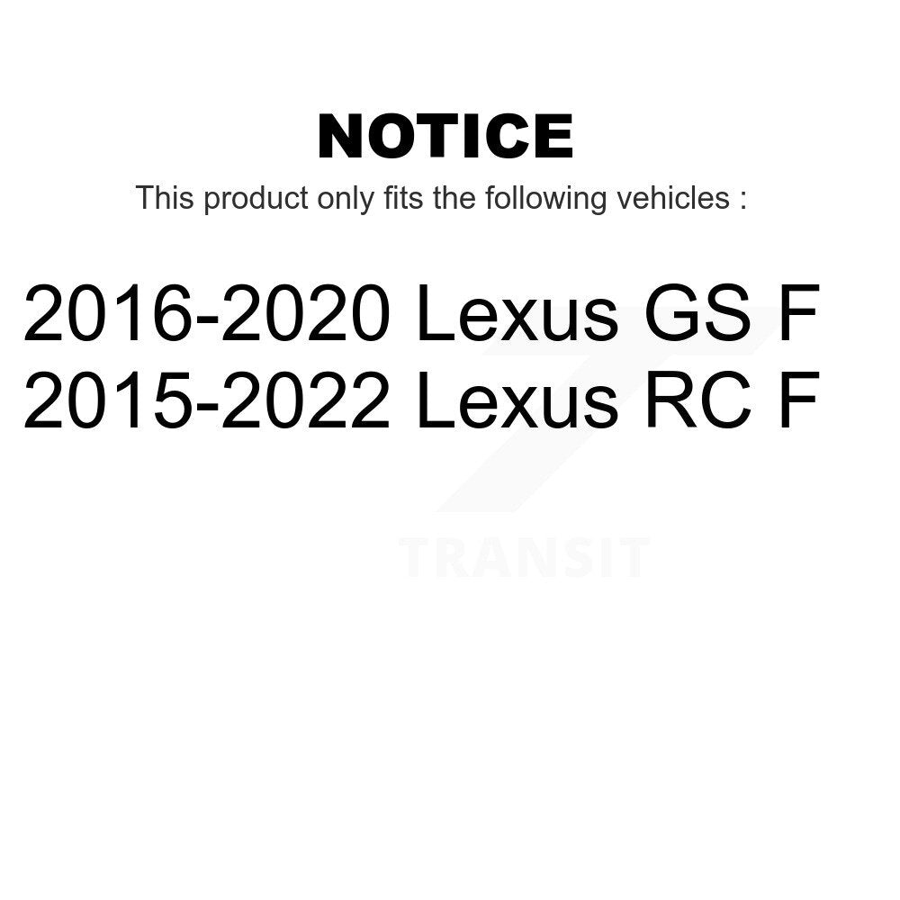 Front Suspension Stabilizer Bar Link Kit For Lexus RC F GS KTR-104214