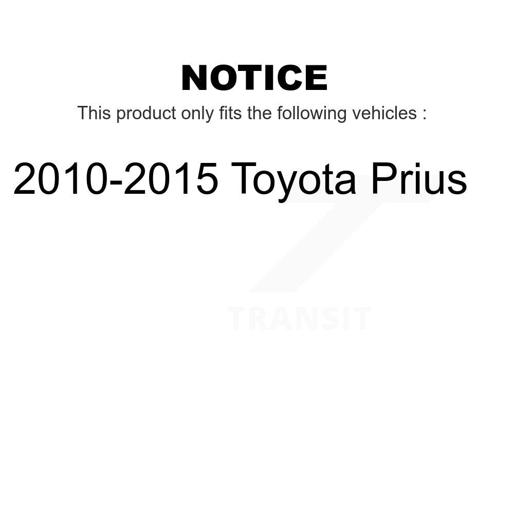 Front Suspension Ball Joint And Tie Rod End Kit For 2010-2015 Toyota Prius KTR-104233