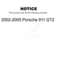 Front Suspension Stabilizer Bar Link Pair For 2002-2005 Porsche 911 GT2 KTR-104246