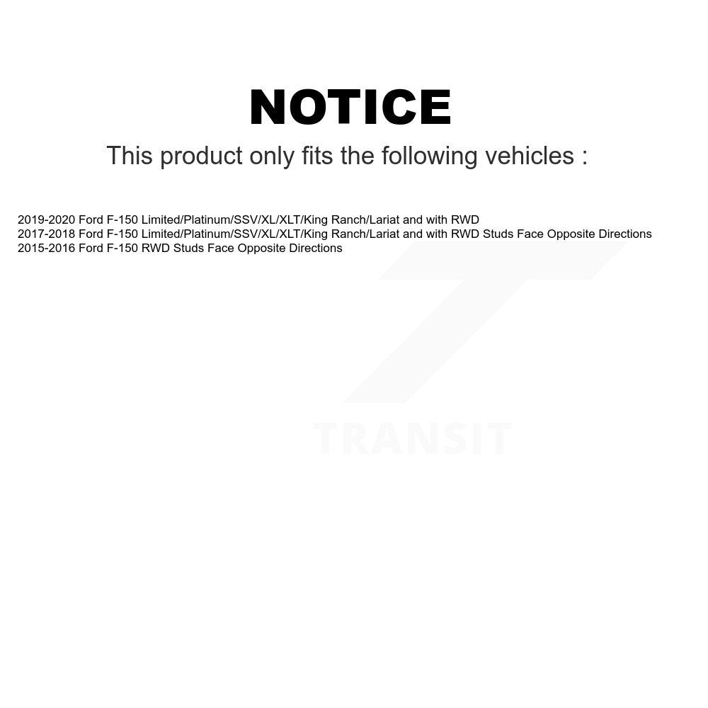 Front Suspension Control Arm And Ball Joint Assembly Stabilizer Bar Link Kit For Ford F-150 KTR-104308