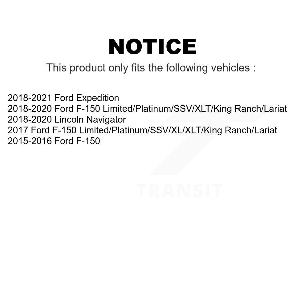 Front Suspension Ball Joints Pair For Ford F-150 Expedition Lincoln Navigator KTR-104391