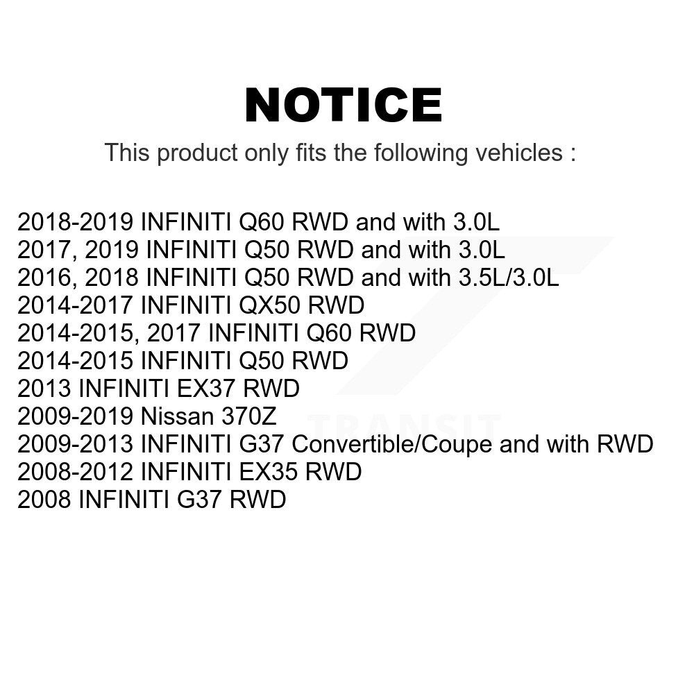 Front Suspension Control Arm And Ball Joint Assembly Stabilizer Bar Link Kit For INFINITI G37 Q50 Nissan 370Z QX50 Q60 EX35 EX37 KTR-104409
