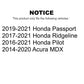 Front Steering Tie Rod End Kit For Honda Pilot Acura MDX Ridgeline Passport KTR-104423