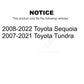 Front Steering Tie Rod End Kit For Toyota Tundra Sequoia KTR-104426