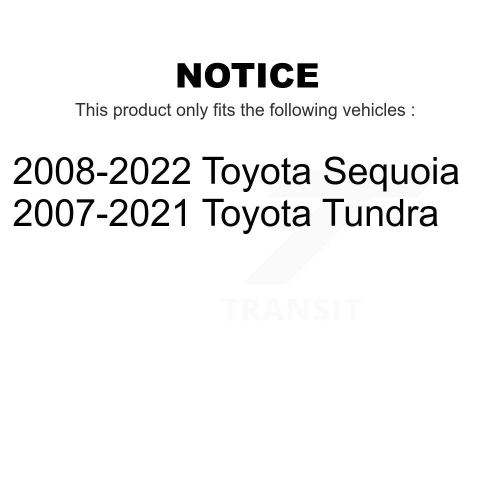 Front Steering Tie Rod End Kit For Toyota Tundra Sequoia KTR-104426