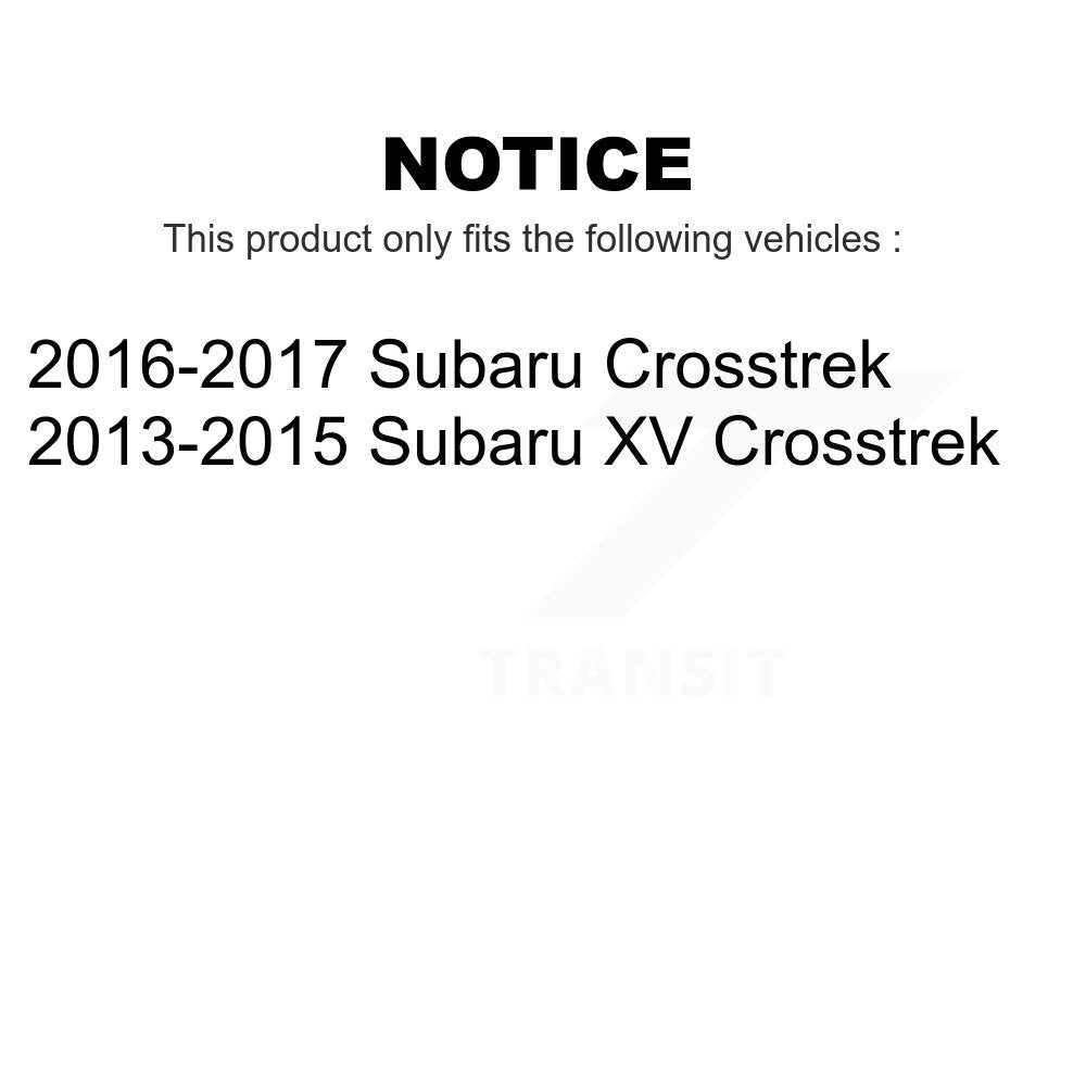 Front Suspension Control Arm And Ball Joint Assembly Kit For Subaru XV Crosstrek KTR-104515