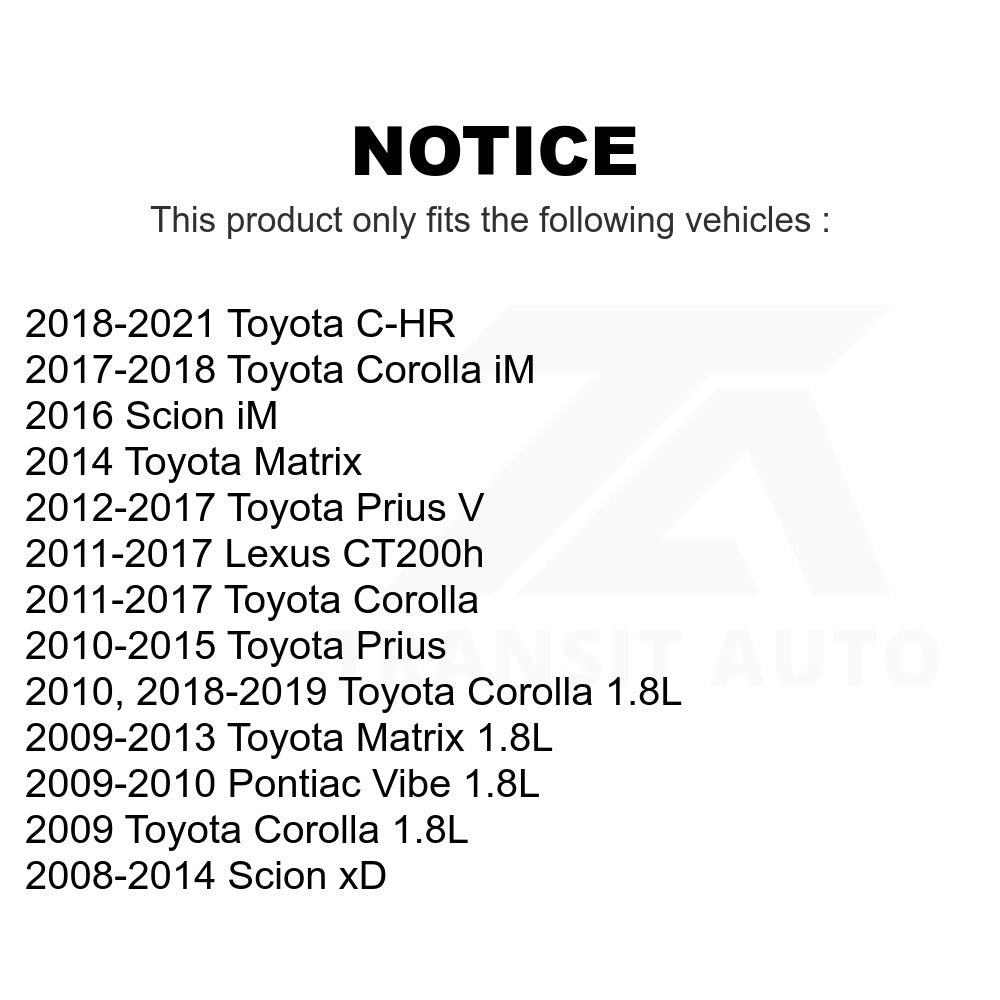 Ignition Coil MPS-MF596 For Toyota Corolla Prius V C-HR Scion Lexus CT200h xD Matrix Pontiac Vibe iM