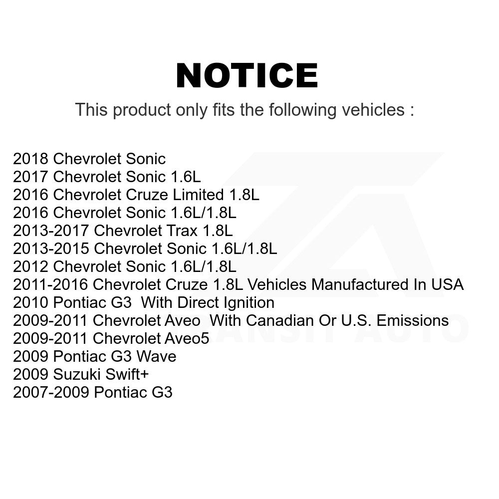 Ignition Coil MPS-MF620 For Chevrolet Cruze Sonic Trax Limited Aveo Aveo5 Pontiac G3 Suzuki Swift+ Wave
