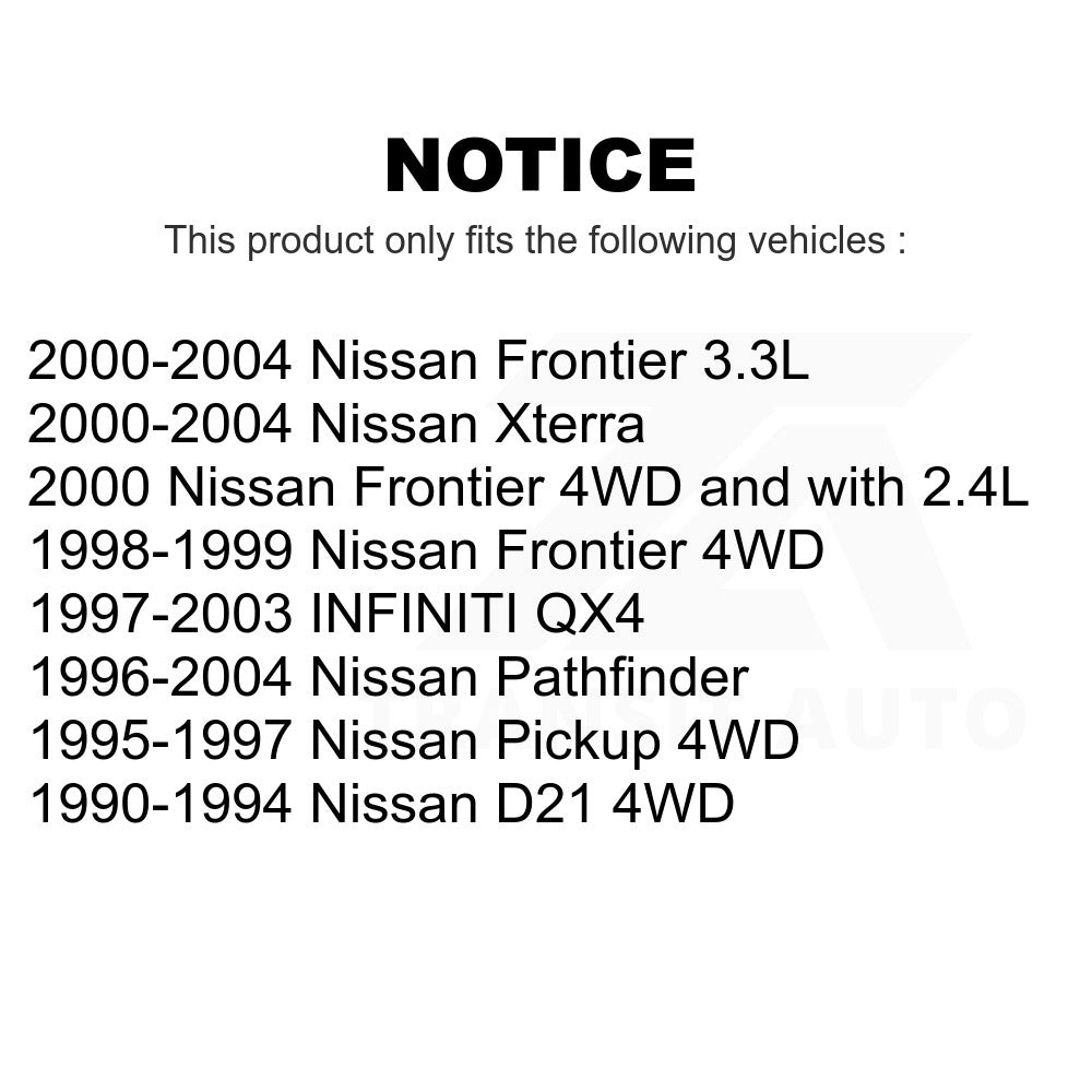 Rear Drum Brake Shoe NB-631B For Nissan Frontier Xterra Pathfinder Pickup D21 INFINITI QX4