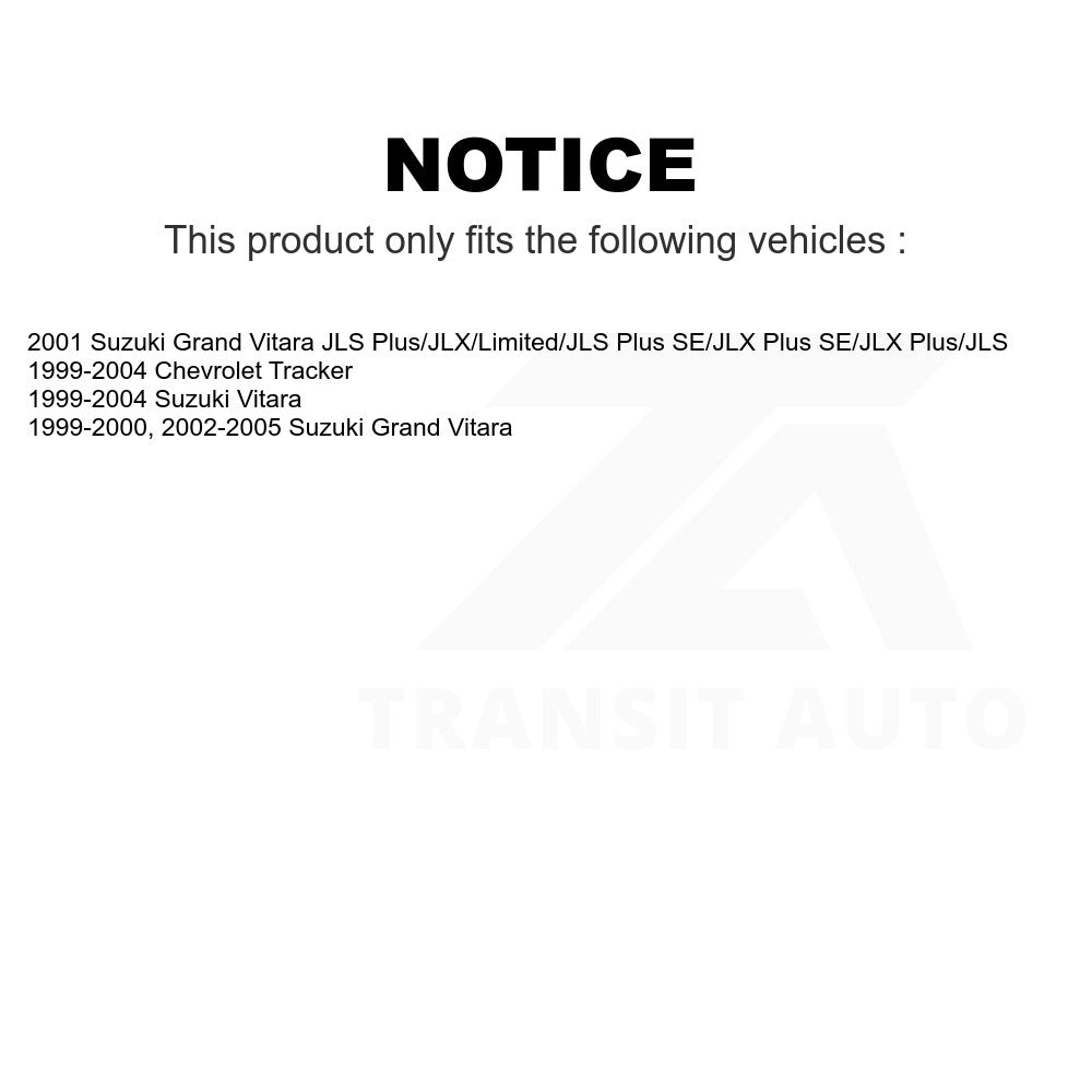 Rear Drum Brake Shoe NB-738B For Chevrolet Tracker Suzuki Grand Vitara