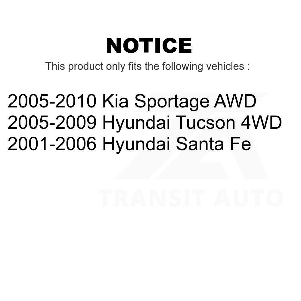 Rear Parking Brake Shoe NB-773B For Hyundai Santa Fe Kia Sportage Tucson
