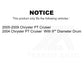 Rear Drum Brake Shoe NB-810B For Chrysler PT Cruiser