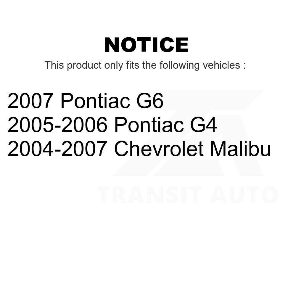 Rear Drum Brake Shoe NB-860B For Chevrolet Malibu Pontiac G6 G4
