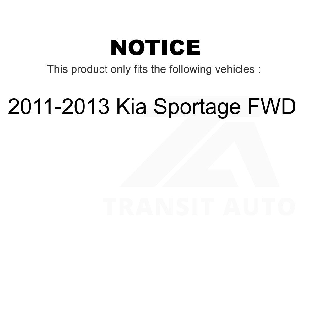 Rear Parking Brake Shoe NB-882B For 2011-2013 Kia Sportage FWD